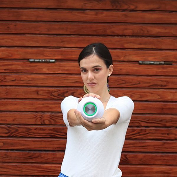Altavoz Bluetooth Universal Música 6W COOL Boom Blanco - Imagen 3