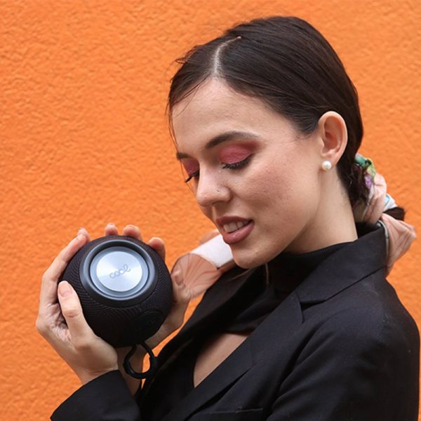 Altavoz Bluetooth Universal Música 6W COOL Boom Negro - Imagen 2