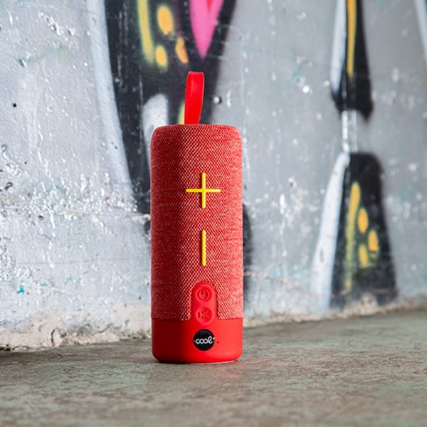 Altavoz Música Universal Bluetooth COOL 10W Bass Rojo - Imagen 2