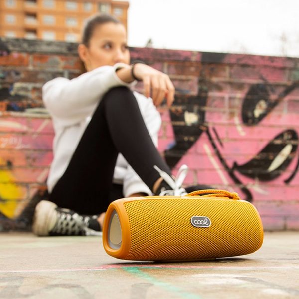 Altavoz Música Universal Bluetooth COOL Joy Mostaza (12W) - Imagen 3