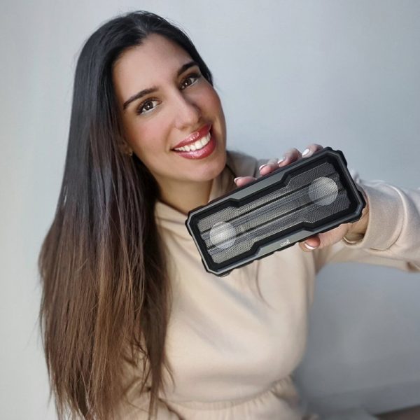 Altavoz Música Universal Bluetooth COOL Luton Negro (12W) - Imagen 3