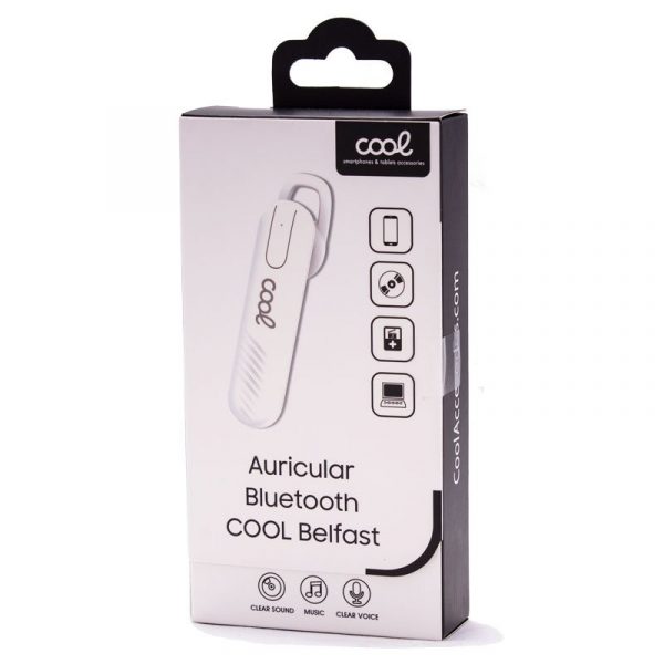 Auricular Bluetooth COOL Belfast Blanco - Imagen 2