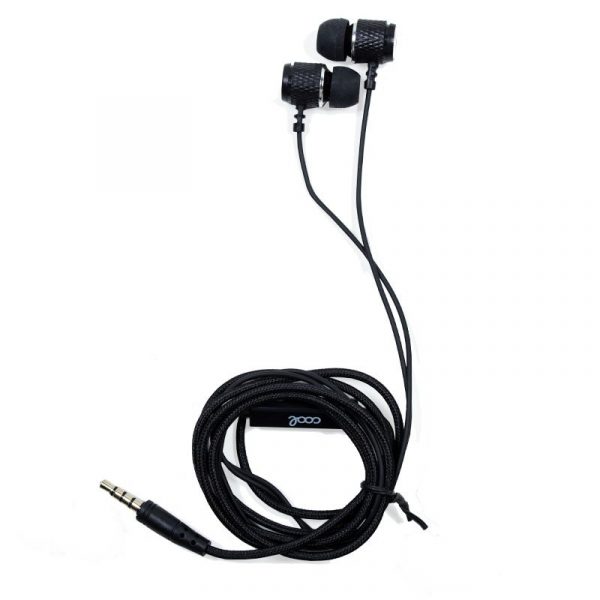 Auriculares 3,5 mm COOL Metalizado Stereo Con Micro Negro - Imagen 3