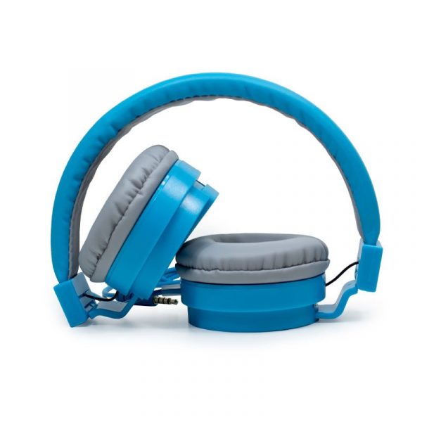 Auriculares Cascos Jack 3,5 mm COOL Toronto Con Micro Azul - Imagen 2
