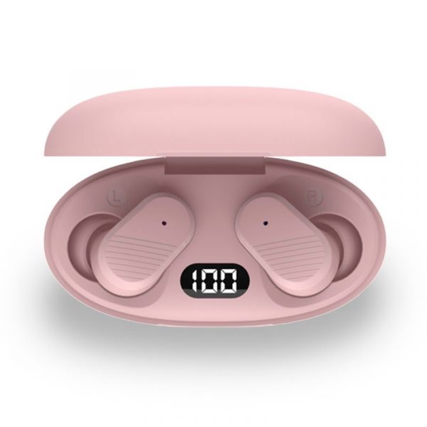 Auriculares Stereo Bluetooth Dual Pod Earbuds COOL Feel Rosa - Imagen 2