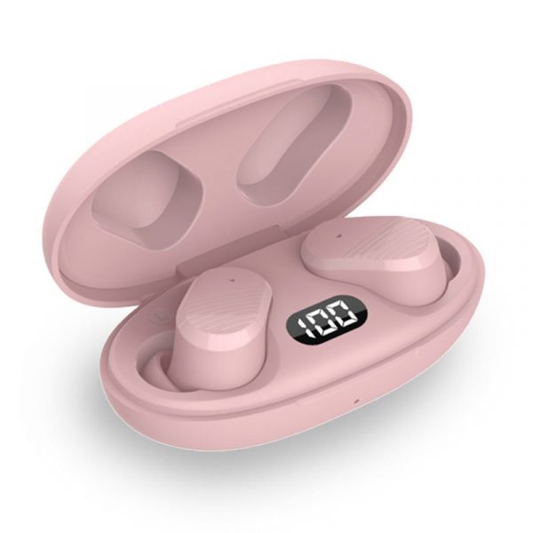 Auriculares Stereo Bluetooth Dual Pod Earbuds COOL Feel Rosa - Imagen 3