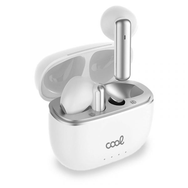 Auriculares Stereo Bluetooth Earbuds COOL Gen Blanco