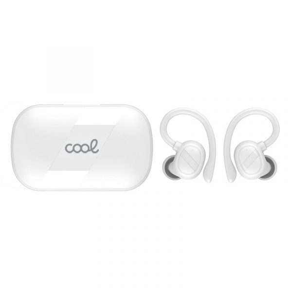 Auriculares Stereo Bluetooth Earbuds Inalámbricos COOL Fit Sport Blanco - Imagen 3