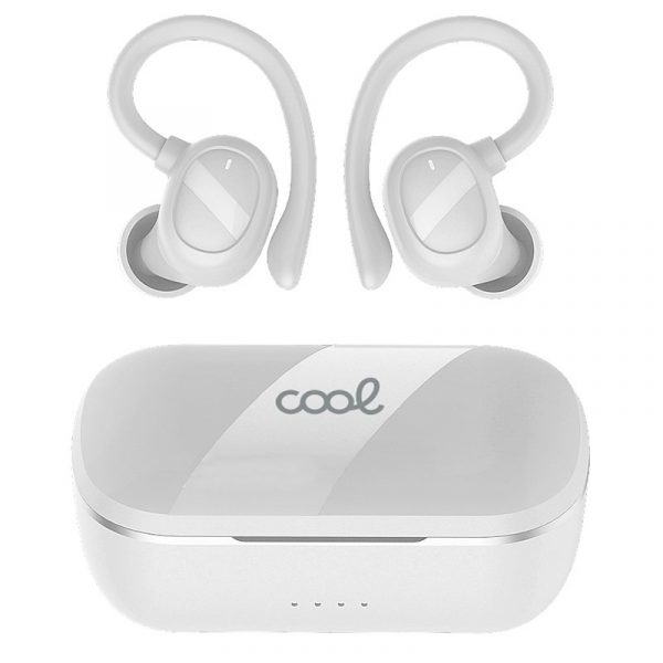Auriculares Stereo Bluetooth Earbuds Inalámbricos COOL Fit Sport Blanco