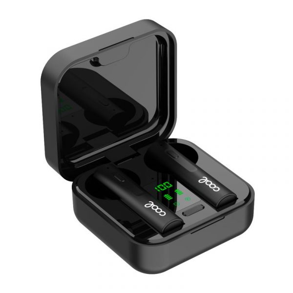 Auriculares Stereo Bluetooth Earbuds Inalámbricos TWS COOL Solar Negro - Imagen 3