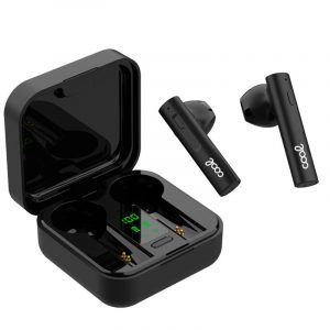 Auriculares Stereo Bluetooth Earbuds Inalámbricos TWS COOL Solar Negro