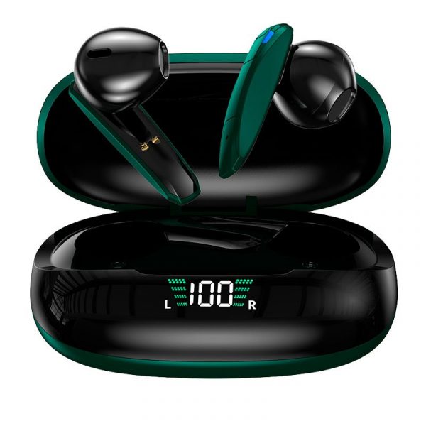 Auriculares Stereo Bluetooth Earbuds Inalámbricos TWS Lcd COOL Shadow Verde - Imagen 3