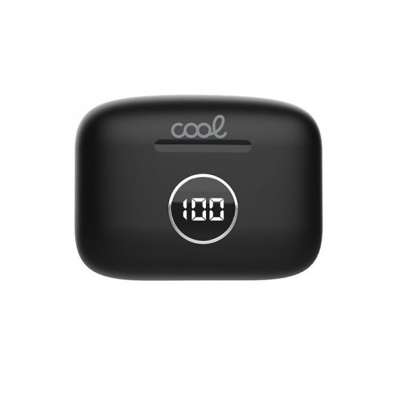 Auriculares Stereo Bluetooth Earbuds Lcd COOL AIR PRO Negro - Imagen 3