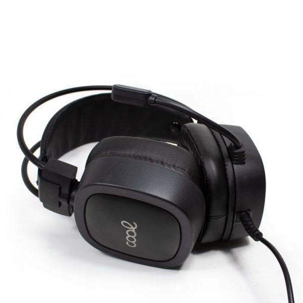Auriculares Stereo PC / PS4 / PS5 / Xbox Gaming COOL Houston Iluminación + Adapt. Audio - Imagen 2