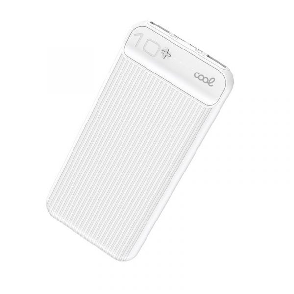 Bateria Externa Universal Power Bank 10.000 mAh (2 x usb / 2A) COOL Boston Blanco - Imagen 3