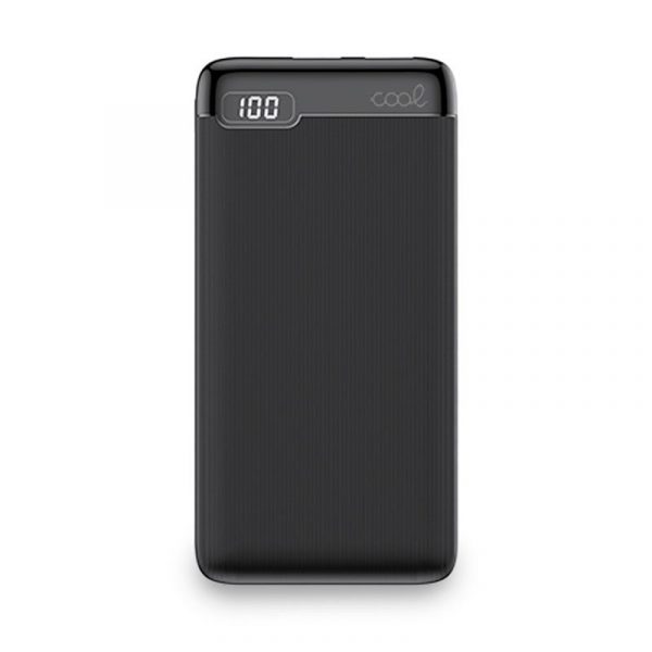 Bateria Externa Universal Power Bank 10.000 mAh (2 x usb / 2A) COOL Slim Negro