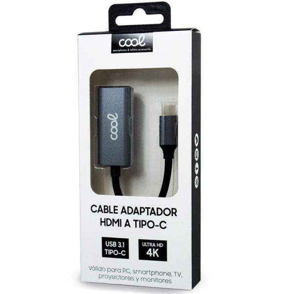 Cable Adaptador HDMI a Tipo-C 3.1 COOL - Imagen 2