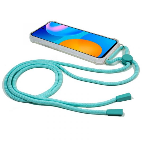 Carcasa COOL para Huawei P Smart 2021 Cordón Celeste - Imagen 2