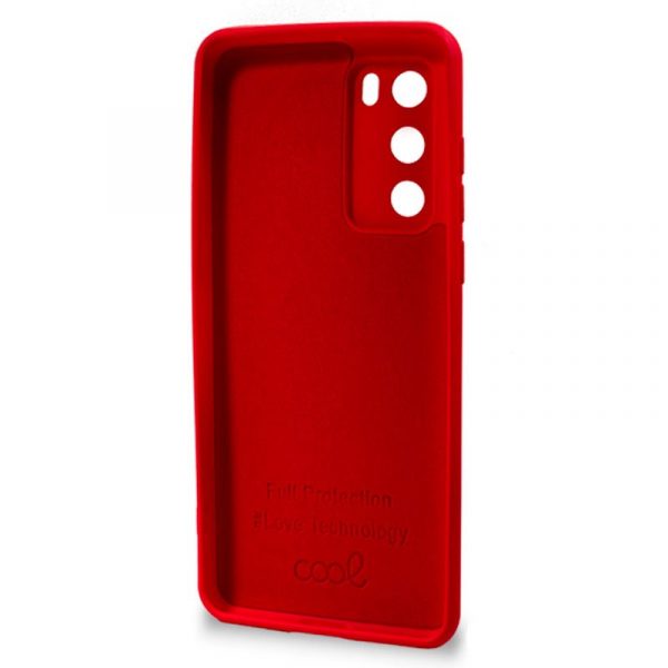 Carcasa COOL para Huawei P40 Cover Rojo - Imagen 2