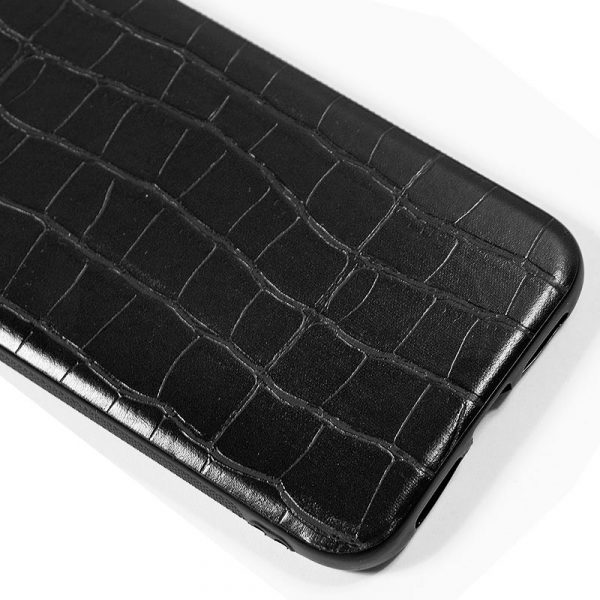 Carcasa COOL para iPhone 11 Pro Max Leather Crocodile Negro - Imagen 2