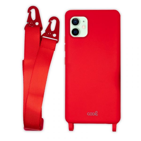 Carcasa COOL para iPhone 12 / 12 Pro Cinta Rojo - Imagen 2