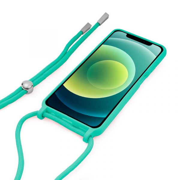Carcasa COOL para iPhone 12 / 12 Pro Cordón Liso Mint - Imagen 2
