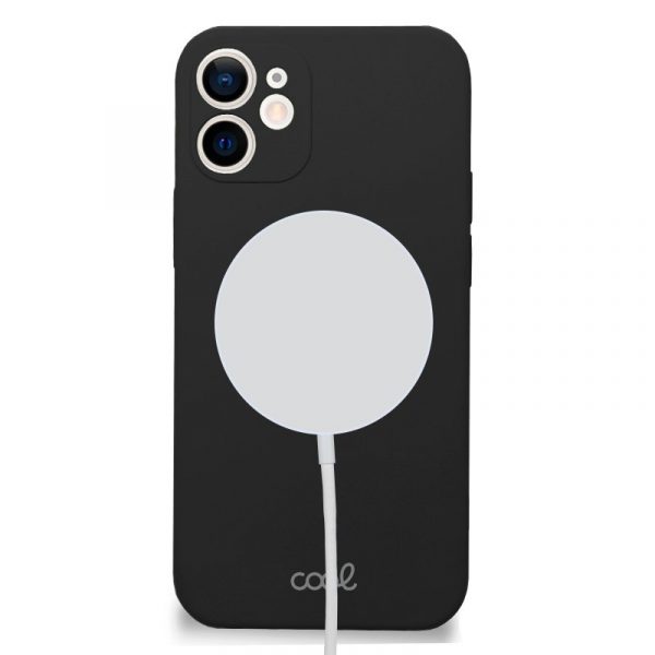 Carcasa COOL Para iPhone 12 mini Magnética Cover Negro - Imagen 2