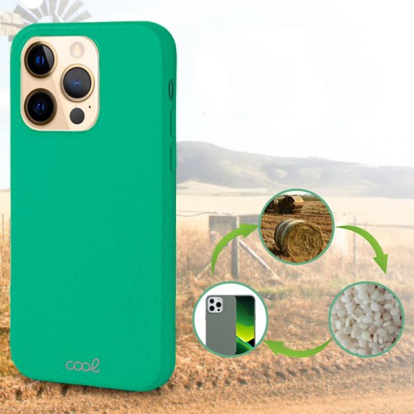 Carcasa COOL para iPhone 12 Pro Max Eco Biodegradable Mint - Imagen 3