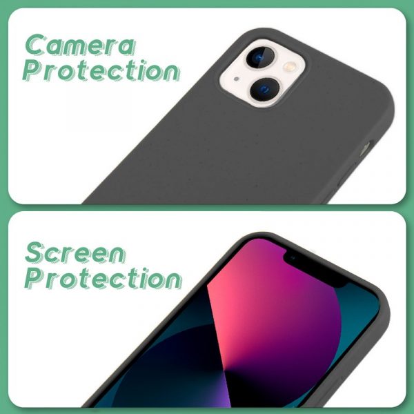 Carcasa COOL para iPhone 13 mini Eco Biodegradable Gris - Imagen 3