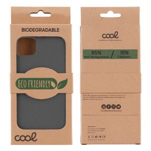 Carcasa COOL para iPhone 13 mini Eco Biodegradable Gris