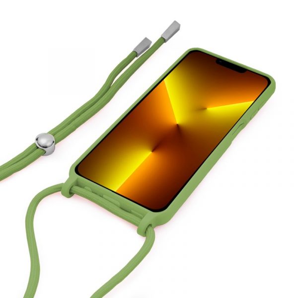 Carcasa COOL para iPhone 13 Pro Max Cordón Liso Pistacho - Imagen 2
