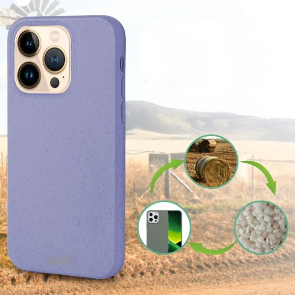 Carcasa COOL para iPhone 13 Pro Max Eco Biodegradable Lavanda - Imagen 3
