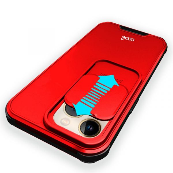 Carcasa COOL para iPhone 13 Pro Max Hard Camera Rojo - Imagen 2