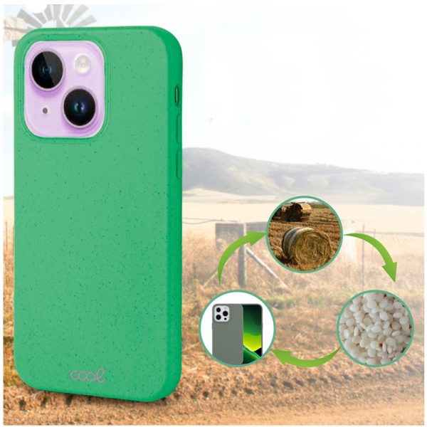 Carcasa COOL para iPhone 14 Eco Biodegradable Mint - Imagen 2