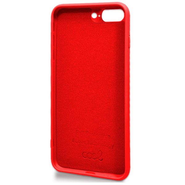 Carcasa COOL para iPhone 7 Plus / iPhone 8 Plus Cover Rojo - Imagen 2