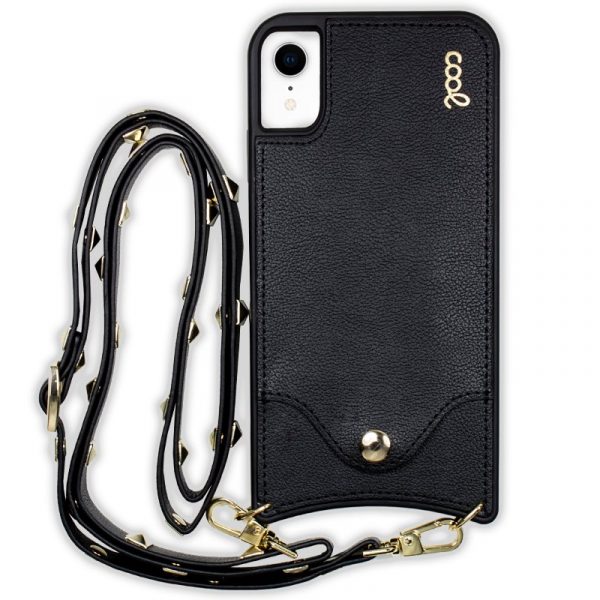 Carcasa COOL para iPhone XR Correa Pop-Rock Negro - Imagen 3
