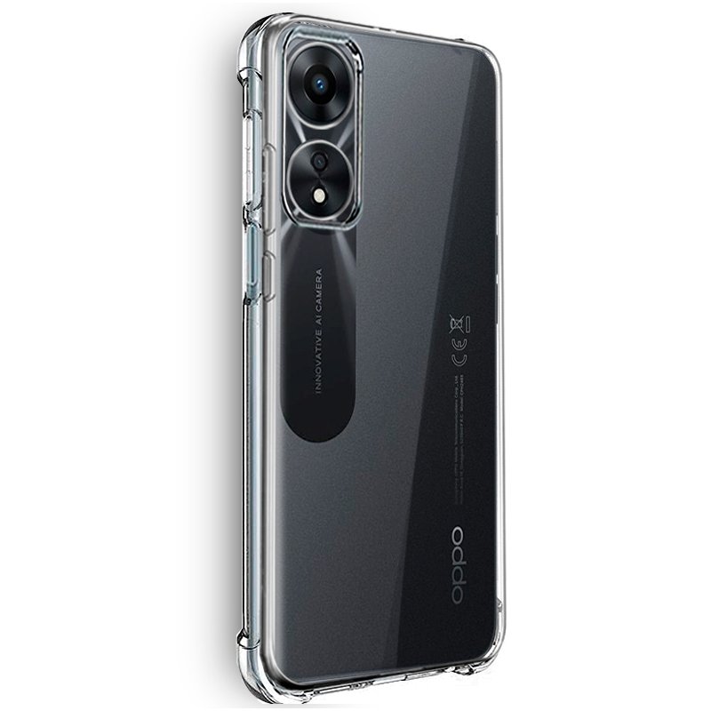 Carcasa COOL para Oppo A78 5G AntiShock Transparente - Imagen 2