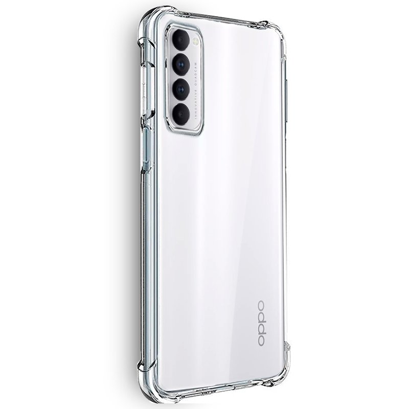 Carcasa COOL para Oppo Reno 4 Pro AntiShock Transparente - Imagen 2