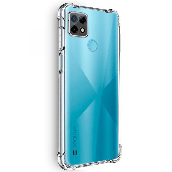 Carcasa COOL para Realme C21 AntiShock Transparente - Imagen 2