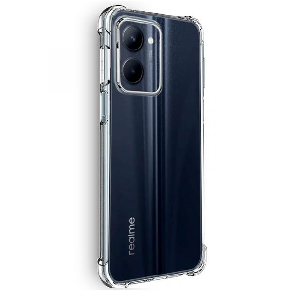 Carcasa COOL para Realme C33 AntiShock Transparente - Imagen 2