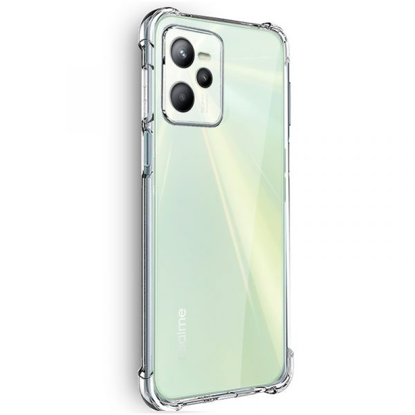 Carcasa COOL para Realme C35 / Narzo 50A Prime Antishock Transparente - Imagen 2