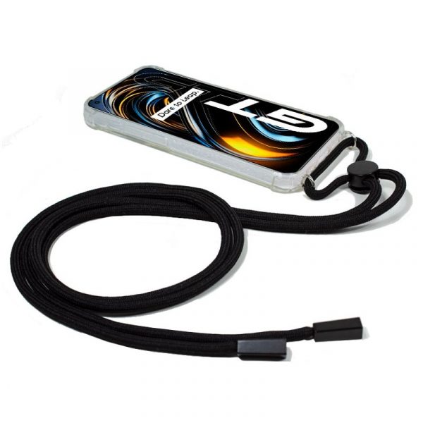 Carcasa COOL para Realme GT 5G Cordón Negro - Imagen 2