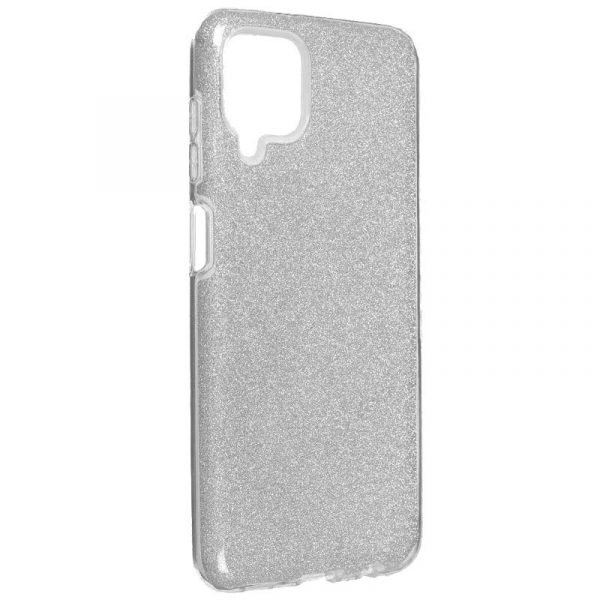 Carcasa COOL para Samsung A125 Galaxy A12 / M12 Glitter Plata - Imagen 2