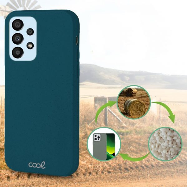 Carcasa COOL para Samsung A135 Galaxy A13 Eco Biodegradable Azul - Imagen 2
