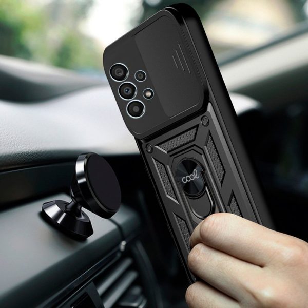 Carcasa COOL para Samsung A135 Galaxy A13 Hard Ring Negro - Imagen 2