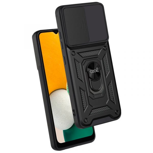 Carcasa COOL para Samsung A136 Galaxy A13 5G / A04s Hard Ring Negro - Imagen 3