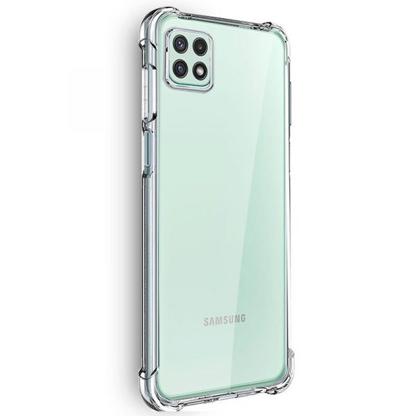 Carcasa COOL para Samsung A226 Galaxy A22 5G AntiShock Transparente - Imagen 2