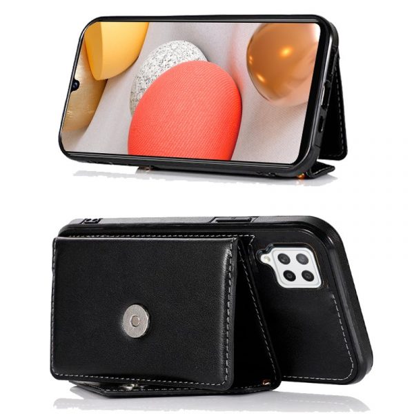 Carcasa COOL para Samsung A426 Galaxy A42 5G Colgante Wallet Negro - Imagen 3