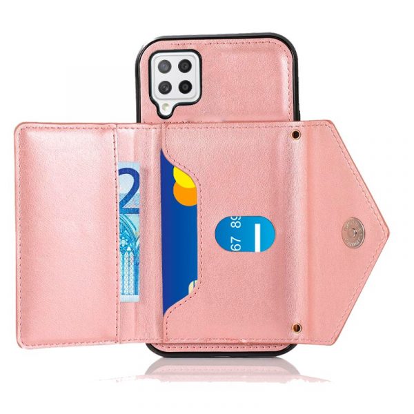 Carcasa COOL para Samsung A426 Galaxy A42 5G Colgante Wallet Rosa - Imagen 3