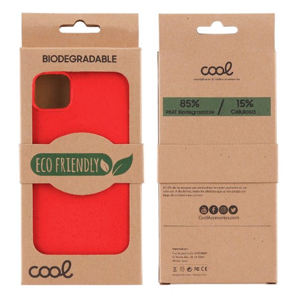Carcasa COOL para Samsung A525 Galaxy A52 / A52 5G / A52s 5G Eco Biodegradable Rojo - Imagen 2